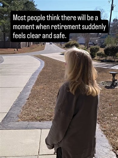 You keep waiting for it… A number. A signal. A feeling of certainty. But what if it never comes? For most people, it doesn’t. What does happen is quieter than that. You start paying attention. You gather information. You build a plan instead of just hoping. You create options. And eventually, you realize this: Readiness isn’t a feeling. It’s a decision. For me, there wasn’t a perfect moment. There was just the realization that I didn’t want to be forced into decisions later — especially in my 60