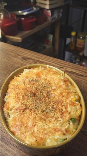 SNSで話題のパスタグラタン #簡単レシピ #グラタン #パスタ