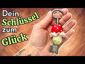 Filzen für Anfänger Filzanleitung Nadelfilzen Tutorial Fliegenpilz