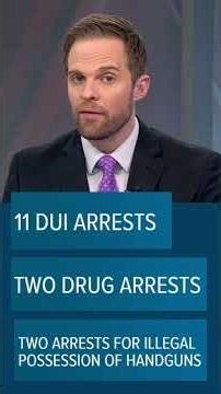 11 DUI arrests in one night on I-83 in York County