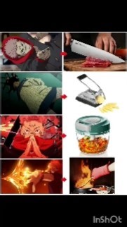 "Anime Cooking Meme: Jujutsu Kaisen Characters vs Kitchen Tools"