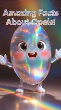 The Science Behind Opals: Why Colors Vary! 🌈 Fun Facts about opals #shorts