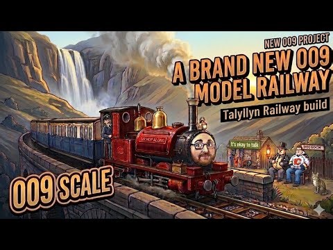 009 Scale Model Railway Build – New Layout Reveal! 👀👀