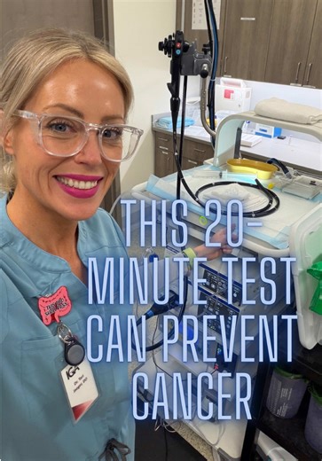 💙💩👩🏼‍⚕️This 20-Minute Test Can Prevent Cancer🩺🚩💩 Colon cancer is rising in younger adults, and we’re still working to understand why. A colonoscopy allows us to examine the entire colon using a small camera while you’re comfortably asleep. During the procedure, we look for polyps—small growths that can slowly turn into cancer over time. If we find them, we remove them right then and there, before they have the chance to become cancer. That’s why colonoscopy is one of the only cancer scree