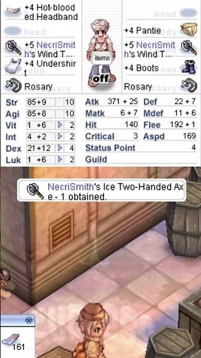 Blacksmith Elemental 2h Axe - Ragnarok PreRenewal