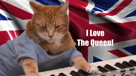 6.8K views · 641 reactions | The Queen | Keyboard Cat | Facebook
