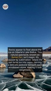9.9K views · 60 reactions | The strange 'floating rocks' of Lake...