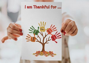 Thanksgiving Handprint Tree Craft | Gratitude Activity for Kids (digital Download) - Etsy Canada
