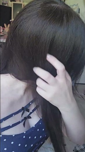 Trying Wonyoung's Hairbrush🍒🩷 #wonyoung #wonyoungism
