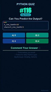 Python Quiz #116 — Can You Predict the Output? #shorts #python