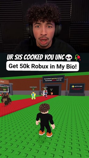 108K views · 892 reactions | UR SIS COOKED YOU UNC...  #roblox #stealabrainrot #robloxedit #robloxmemes #robloxfunny #robloxshorts #robloxgaming #fbreels #reelgaming #trendingreels #gamingcommunity #usagaming #usagamers #gamingtrendUSA #robloxusa | Alio-Rbx | Facebook