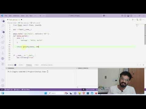 Tutorial 1 | Understanding and creating APIs in Flask | MAD 2 Project | IITM BS