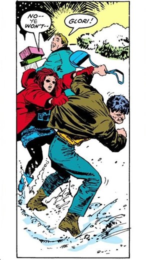 Foggy gets mugged #daredevil #daredevilbornagain #marvelcomics