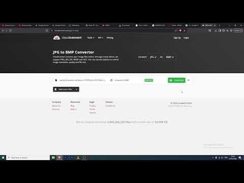 How to Convert A File To BMP on Cloud Convert [NEW]