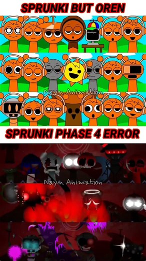SPRUNKI BUT OREN vs SPRUNKI PHASE 4 ERROR #sprunki #gameplay #games #roblox