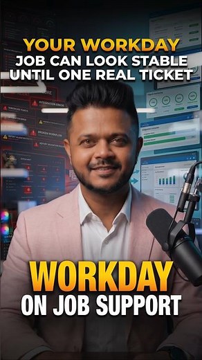 Your Workday job can look stable until one real ticket! | ZaranTech #shorts