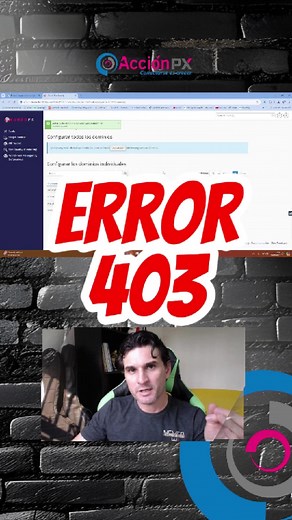 Solución Error 403 en Sitio Web: Carga de Código y Seguridad