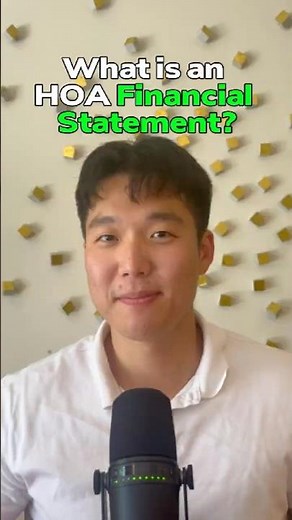 HOA Accounting: Financial Statements