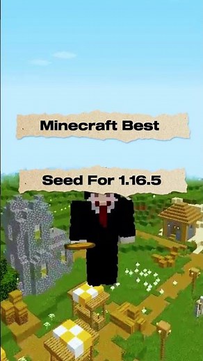 Minecraft Best Seed for 1.16.5 (java) #shorts #minecraft #seeds