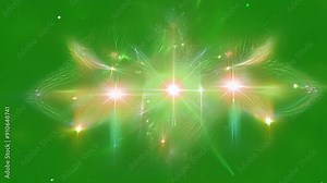 Behold the majestic beauty of exploding stars as they paint the night sky with brilliant bursts of color and intensity. Green screen chromakey