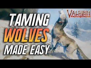 Valheim - How To EASILY Tame Wolves | Full Guide