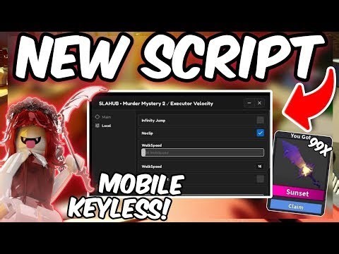 MURDER MYSTERY 2 SCRIPT │ AIMBOT, ESP, AUTOFARM │NEW BEST XHUB ALTERNATIVE