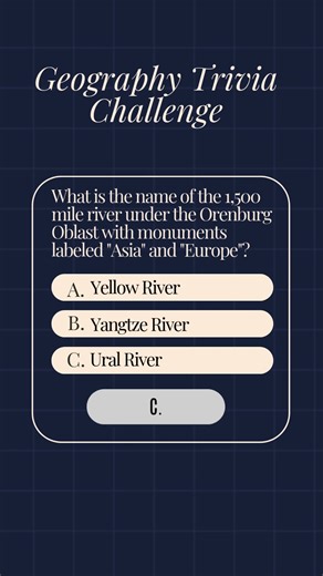 Geography Trivia Challenge: Explore the World! 🌍🧭
