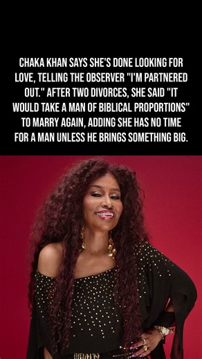 Chaka Khan, 73, Declares She's 'Partnered Out' & Done Looking for Love 💅🎤🔥