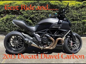 Test ride of the 2013 Ducati Diavel Carbon!