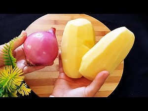If you have two potatoes and an onion, make this delicious recipe!