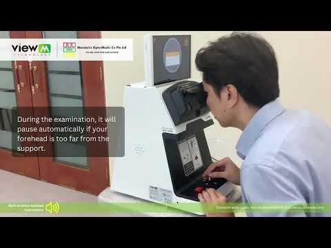 View M Self Vision Tester | Quick 30-Second Eye Screening Solution