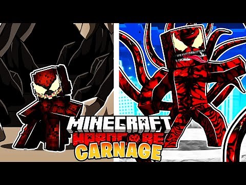 I Survived 100 DAYS as Maximum CARNAGE in HARDCORE Minecraft!