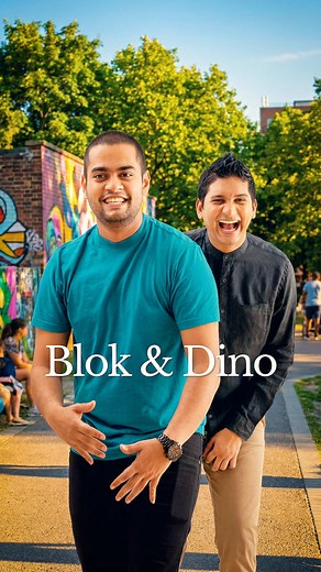 From Rivals to Comedy Stars: Blok & Dino's Journey