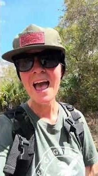 Cleaning up trash that is surrounding several gopher tortoises burrows!