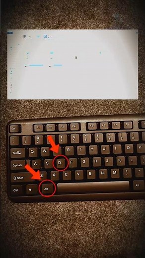 computer shortcut keys Alt + D basic trick #shortcutkeys #keyboardshortcuts