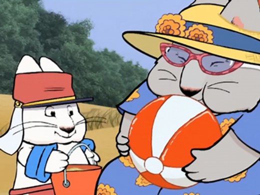 Ballon de plage - Max et Ruby