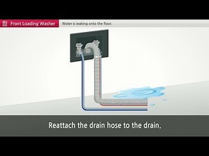 [LG Front Load Washers] Water Leaking On The Floor
