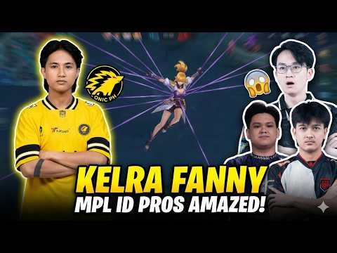 Kelra Fanny GOD MODE | MPL ID players amazed by Kelra Fanny Gameplay!