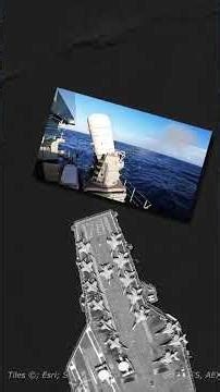 How Does Anyone Track a Protected Aircraft Carrier #shorts