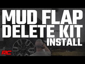 Mud Flap Delete GMC Sierra 2500 HD/Sierra 3500 HD 2WD/4WD Install
