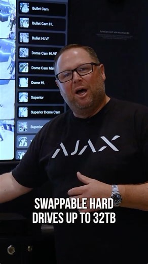 Baseline NVR HDMI Spot Monitoring & 32TB Storage | Ajax Systems at ISC West 2026