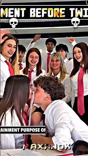 challenge this kissing🥶 #funny #prank #college
