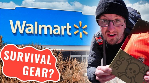 Can you trust Walmart survival gear? Solo survival camping test