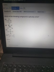 Question:Which of the following compound is optically active?... | Filo