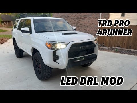 TRD PRO 4Runner: LED DRL MOD