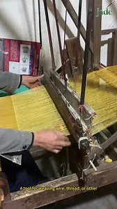 Hand woven loom #machine #wheelsaw