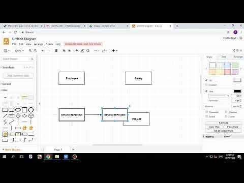 SQL 2014 - Bài 2 Vẽ sơ đồ quan hệ thực thể E-R