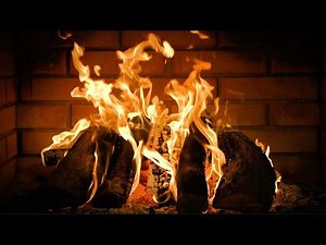 Fall Fireplace 4K UHD 🍂 Wood Burning Crackling Sounds | New Autumn Ambience