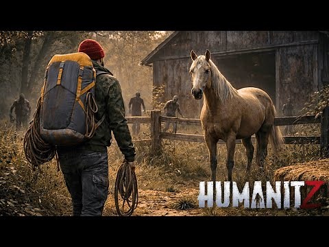 Our First Horse in This Zombie Survival Game - HumanitZ 1.0 (Ep.2)