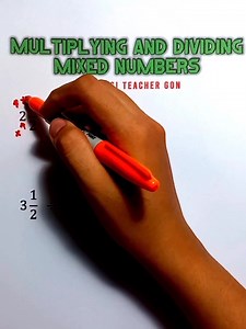 71K views · 797 reactions | Multiplying and Dividing Mixed Numbers‼️ #basicmath #fractions #mathematics #MathTutor #teachergon #math #mathreview | Ako si Teacher Gon | Facebook